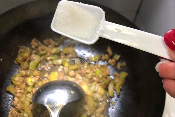 肉沫茄条的做法图解12