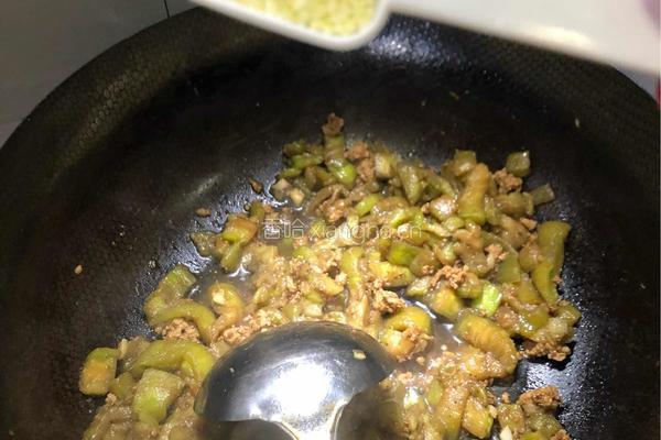 肉沫茄条的做法图解13