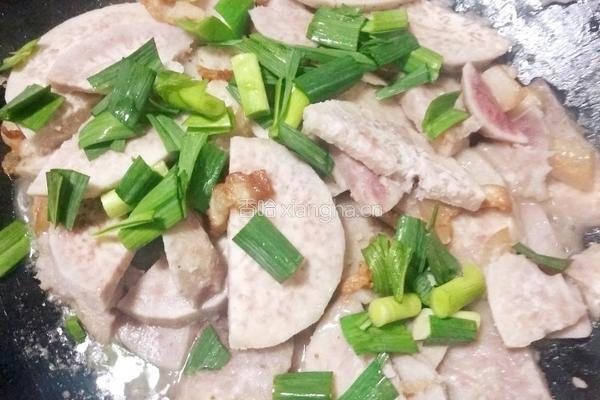 圩头炒肉片的做法图解9