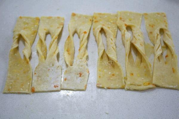 橙皮芝麻蛋散的做法图解7