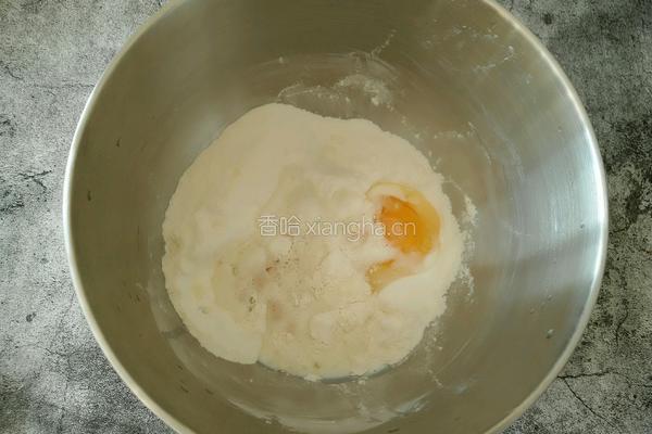 海苔肉松面包的做法图解4