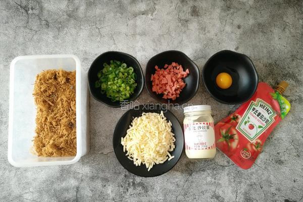 海苔肉松面包的做法图解13