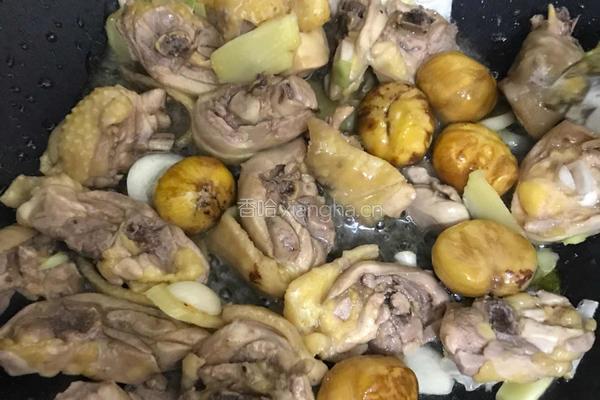 栗子烧鸡的做法图解6