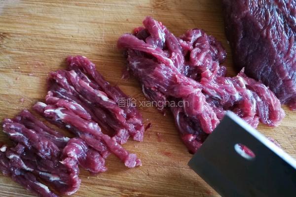  手工甩打牛肉羹的做法图解3