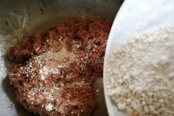  手工甩打牛肉羹的做法图解8