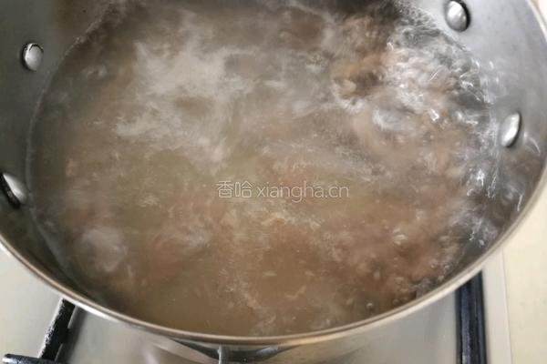  手工甩打牛肉羹的做法图解14