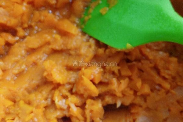 芝麻南瓜饼的做法图解3