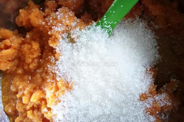 芝麻南瓜饼的做法图解4