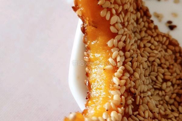 芝麻南瓜饼的做法图解14
