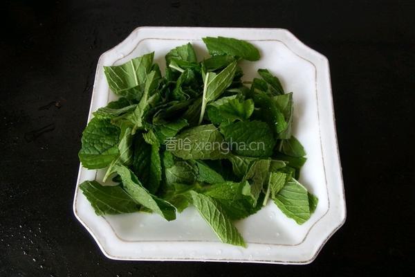薄荷鸡蛋饼的做法图解2