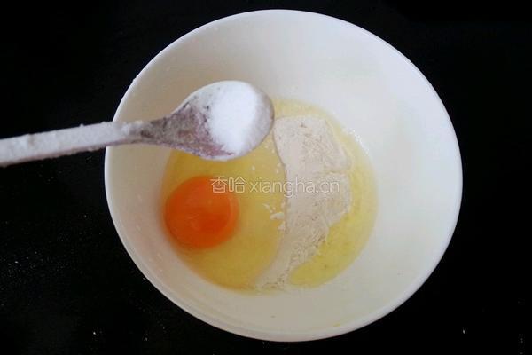 薄荷鸡蛋饼的做法图解4