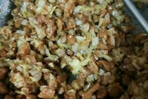 白菜猪肉包的做法图解6