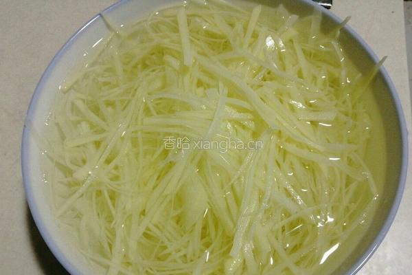 炒土豆丝的做法图解2