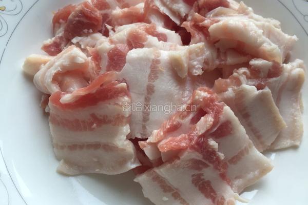 黄豆芽炒肉的做法图解2
