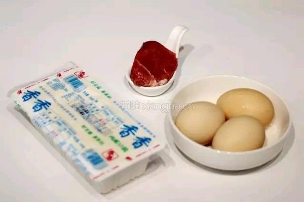牛肉鸡蛋羹的做法图解1