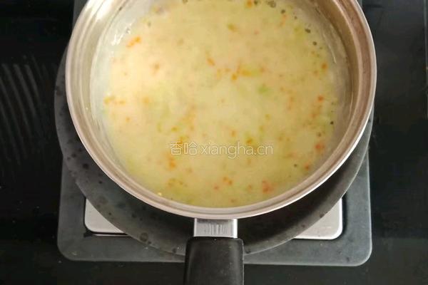 香甜疙瘩糊 (宝宝辅食）的做法图解10