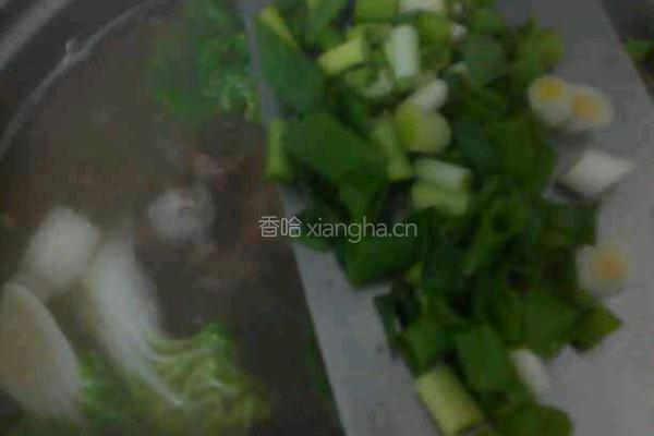 牛肉粉丝汤的做法图解8
