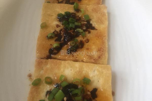 香煎豆腐的做法图解8