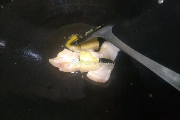 豆豉青椒炒五花肉的做法图解5