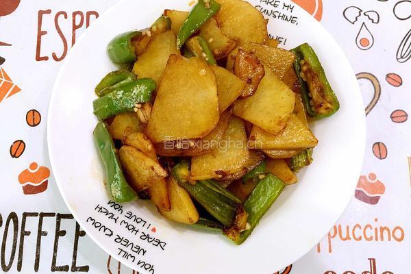 尖椒土豆片的做法图解6