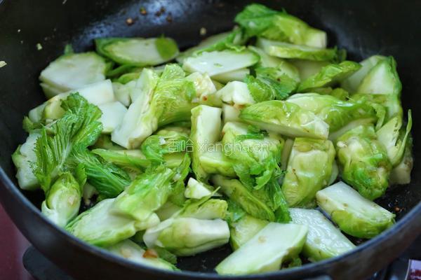 儿菜炒肉片的做法图解6
