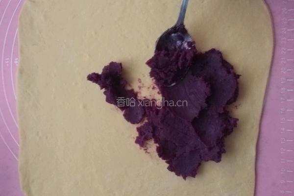 南瓜紫薯馒头的做法图解4