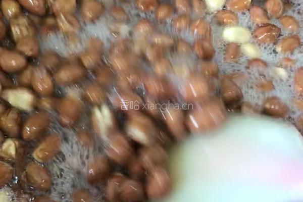 苔菜花生米的做法图解5