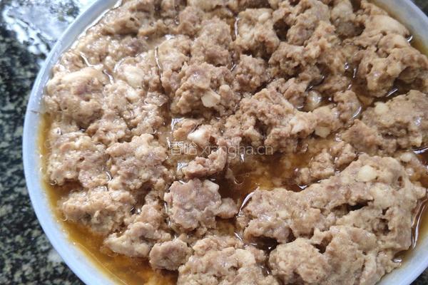 豆腐蒸瘦肉的做法图解6