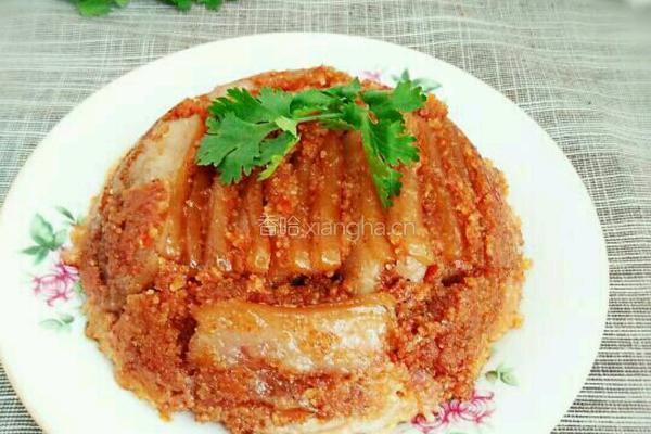 湖北粉蒸肉的做法图解8