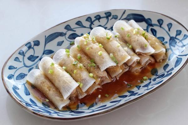 水晶猪肉萝卜卷的做法图解8