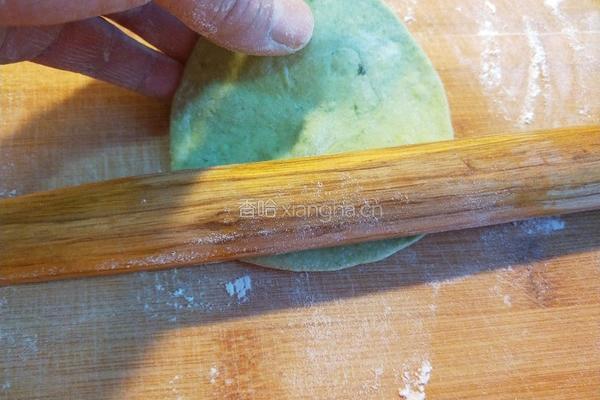新文美食 菠菜酱肉包子的做法图解16