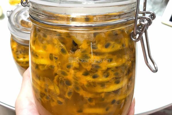 百香果柠檬蜂蜜