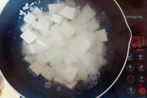 红烧豆腐的做法图解2