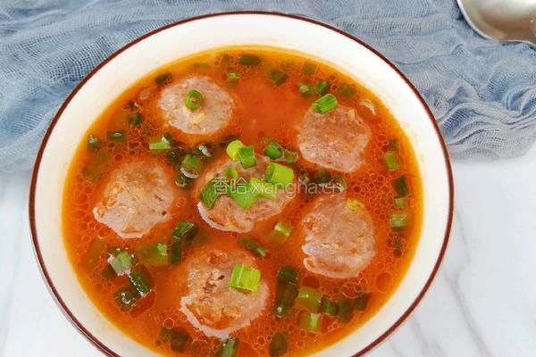 番茄牛肉丸汤
