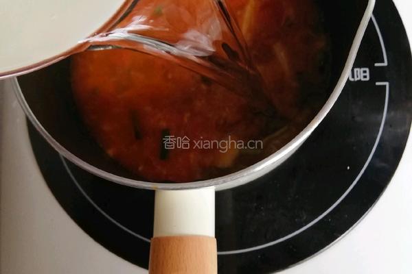 番茄牛肉丸汤的做法图解5