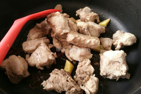红烧土豆排骨的做法图解5