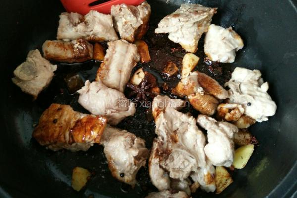 红烧土豆排骨的做法图解6
