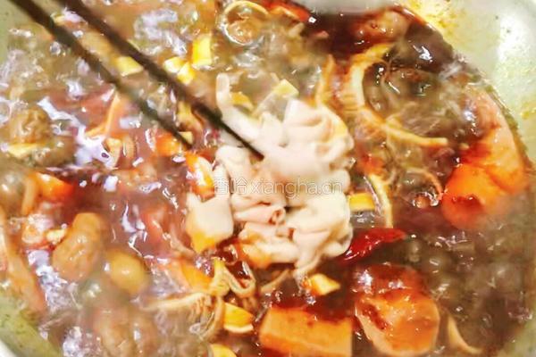 重庆地方特色菜—毛血旺的做法图解14