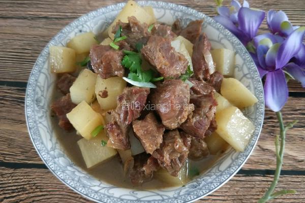 牛肉炖萝卜的做法图解16