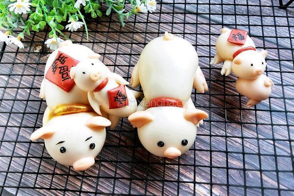 东北福气多多小猪馒头的做法图解30