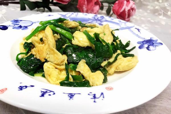 韭菜炒鸡蛋的做法图解1