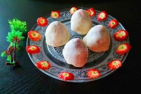 新文美食 网红草莓大福的做法图解13