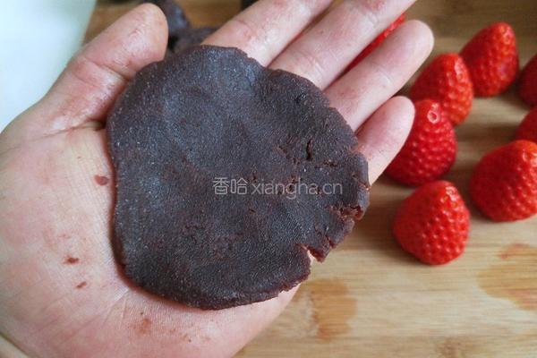 新文美食 网红草莓大福的做法图解7