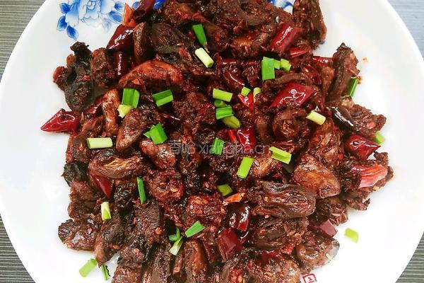 烧烤味鸡心的做法图解4