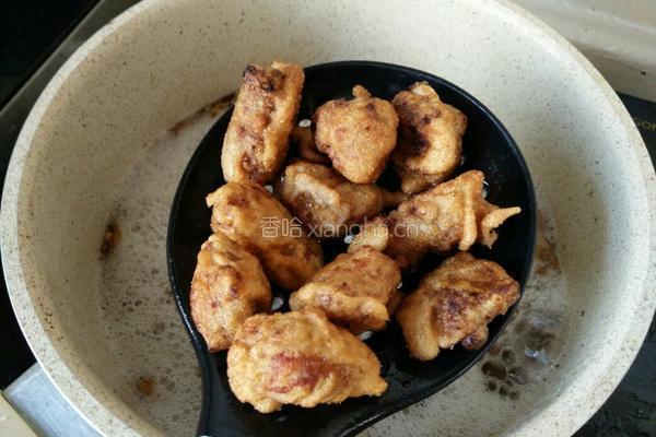 博山硬炸肉的做法图解10