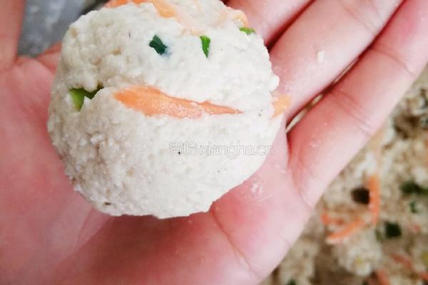 豆腐丸子的做法图解5