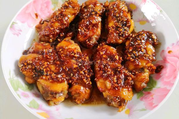 蒜蓉蜂蜜鸡翅的做法图解8