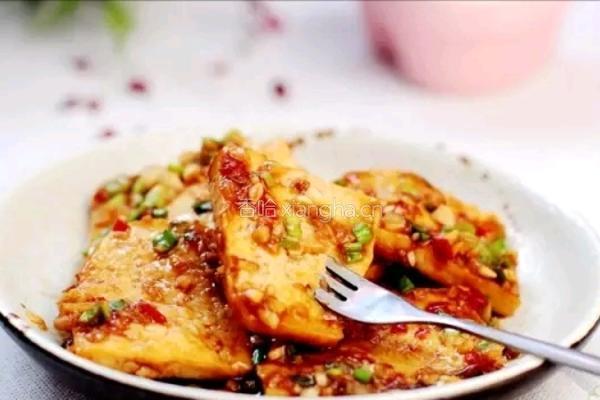 酱汁煎豆腐的做法图解9