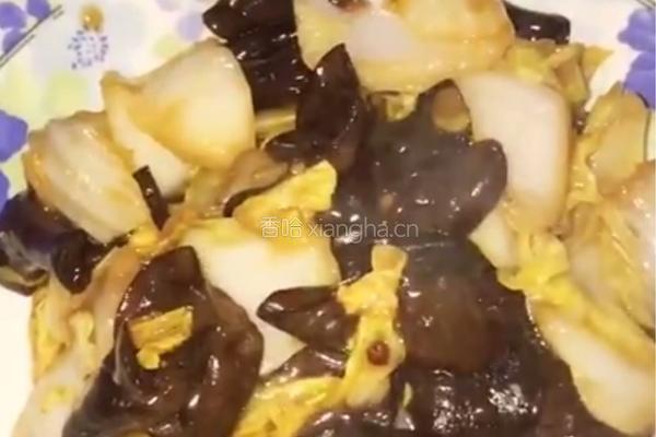 糖醋黑白菜的做法图解9