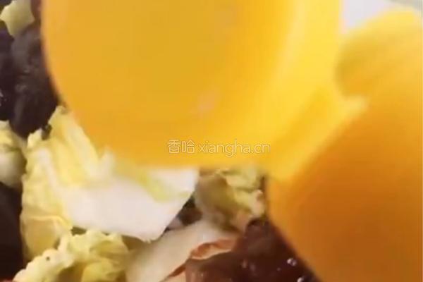 糖醋黑白菜的做法图解7